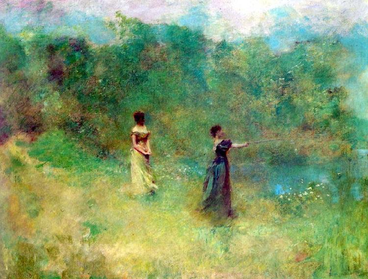 Thomas Dewing Summer oil painting image